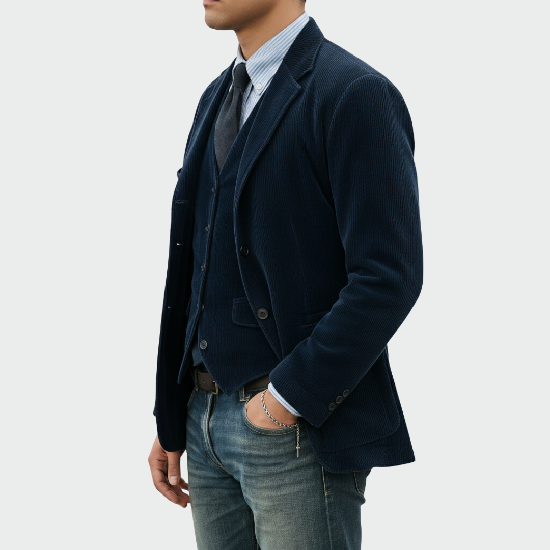 Lucan | Men Blazer 2-Piece Vest Set Elegant Formal Occasion