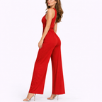 Mathilde | Strapless Wide Leg Jumpsuit Smart Occasion
