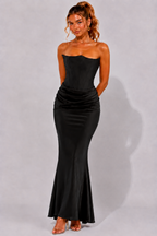 Sidonie | Strapless Ball Gown Wedding Dress Corset Maxi