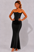 Sidonie | Strapless Ball Gown Wedding Dress Corset Maxi