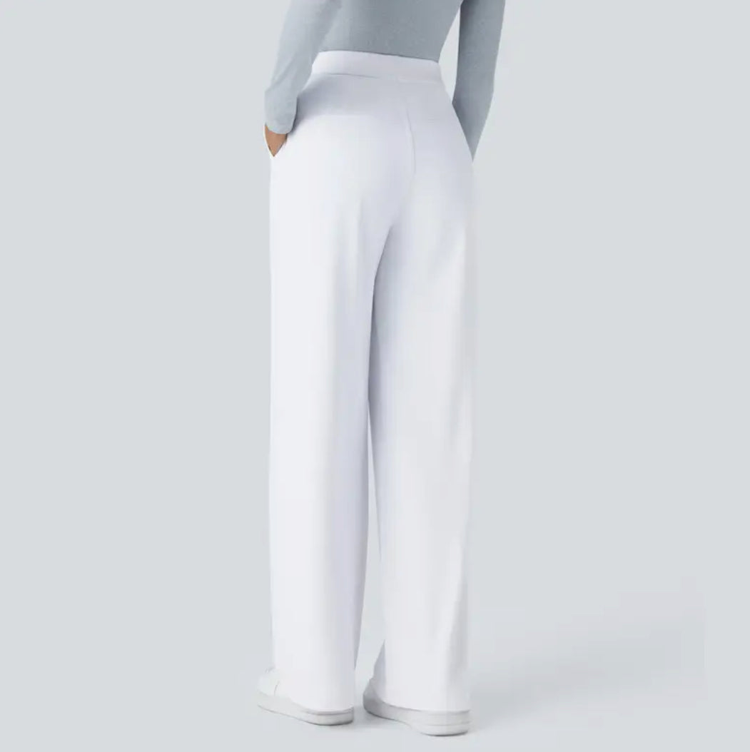 Seraphina | Women Wide Leg Trousers High Waisted Smart Casual