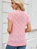 Romilly | Crochet Knit Sweater Casual Layering Everyday Style