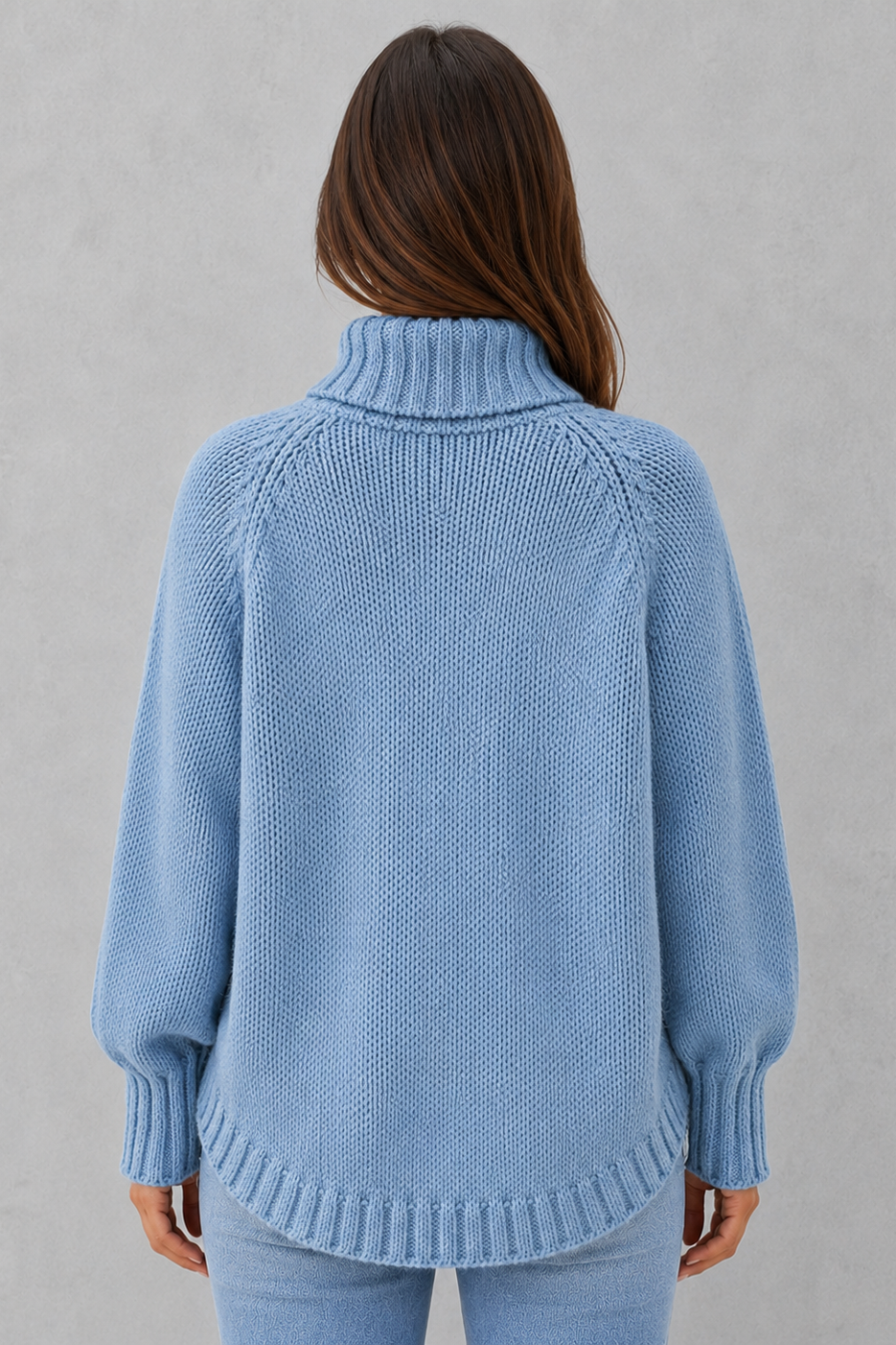Katarina | Womens Cashmere Roll Neck Jumper Winter Knit