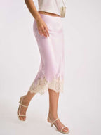 Juliette | Ribbed Knit Sweater & Lace Trim Leggings Co-Ord