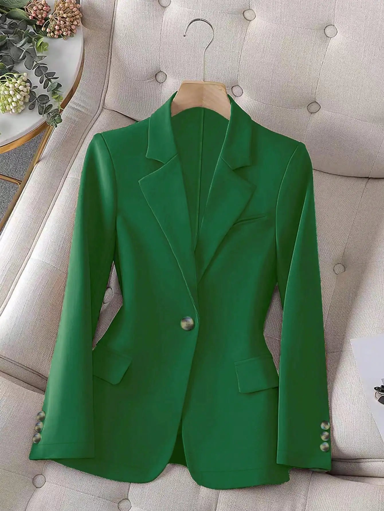Anouk | Womens Black Blazer Tailored Office Jacket