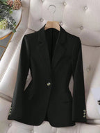 Anouk | Womens Black Blazer Tailored Office Jacket