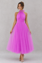 Bryony | Evening Dresses For Women Tulle Midi Occasion Dress