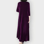 Rosaline | Women Velvet Long Sleeve Formal Dresses For Occasions