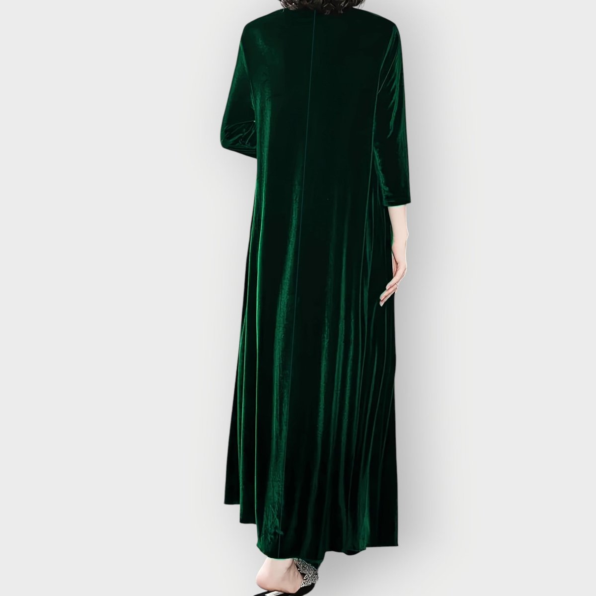 Rosaline | Women Velvet Long Sleeve Formal Dresses For Occasions