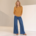 Rosalind | Relaxed Layering Top with 3/4 Sleeve