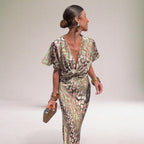 Eleanor | Weading Guest Long Sleeve Maxi Dress