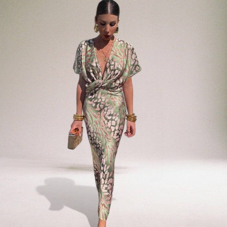 Eleanor | Weading Guest Long Sleeve Maxi Dress
