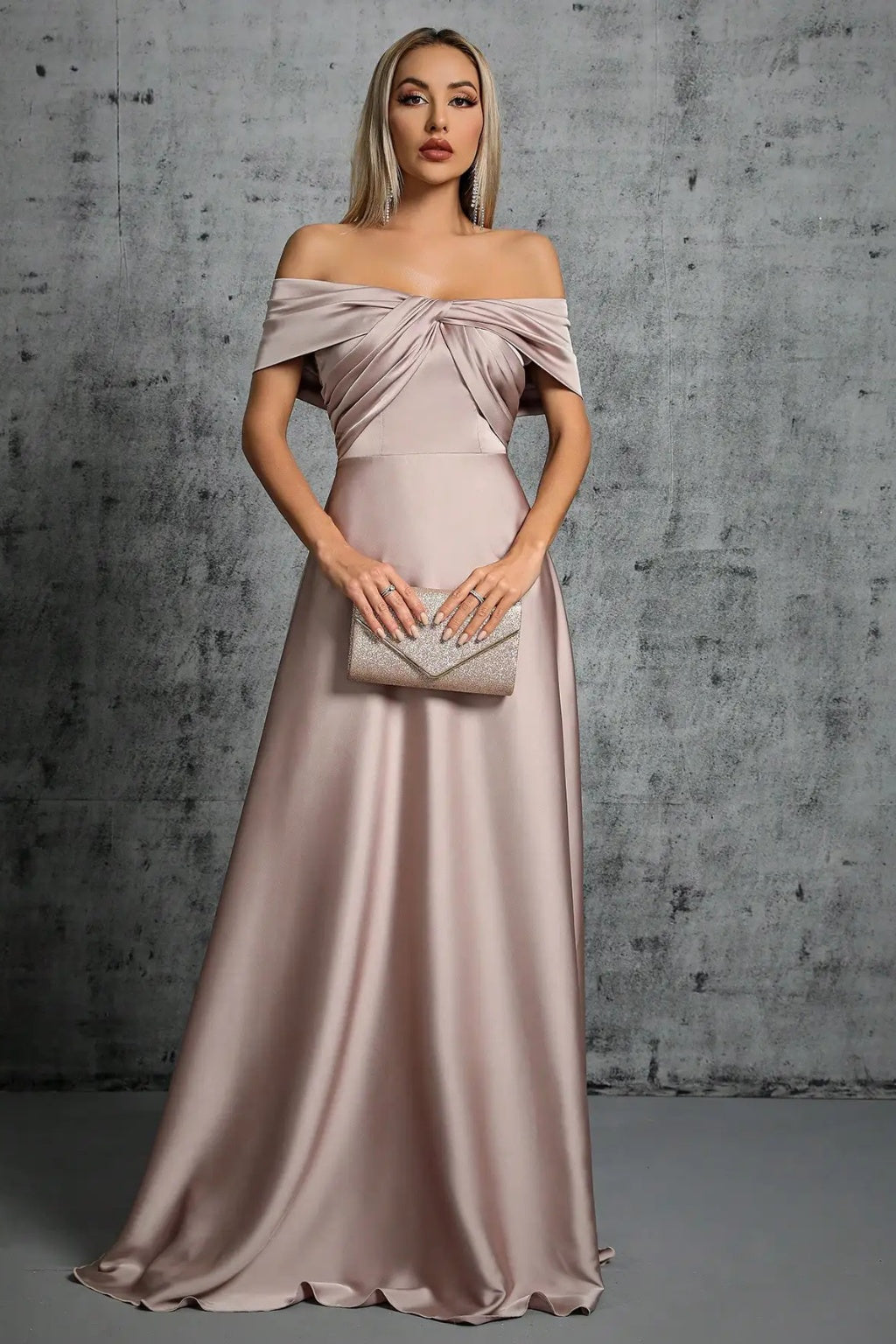 Isadora | Off Shoulder, Maxi Dress