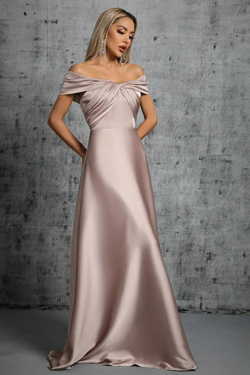 Isadora | Off Shoulder, Maxi Dress