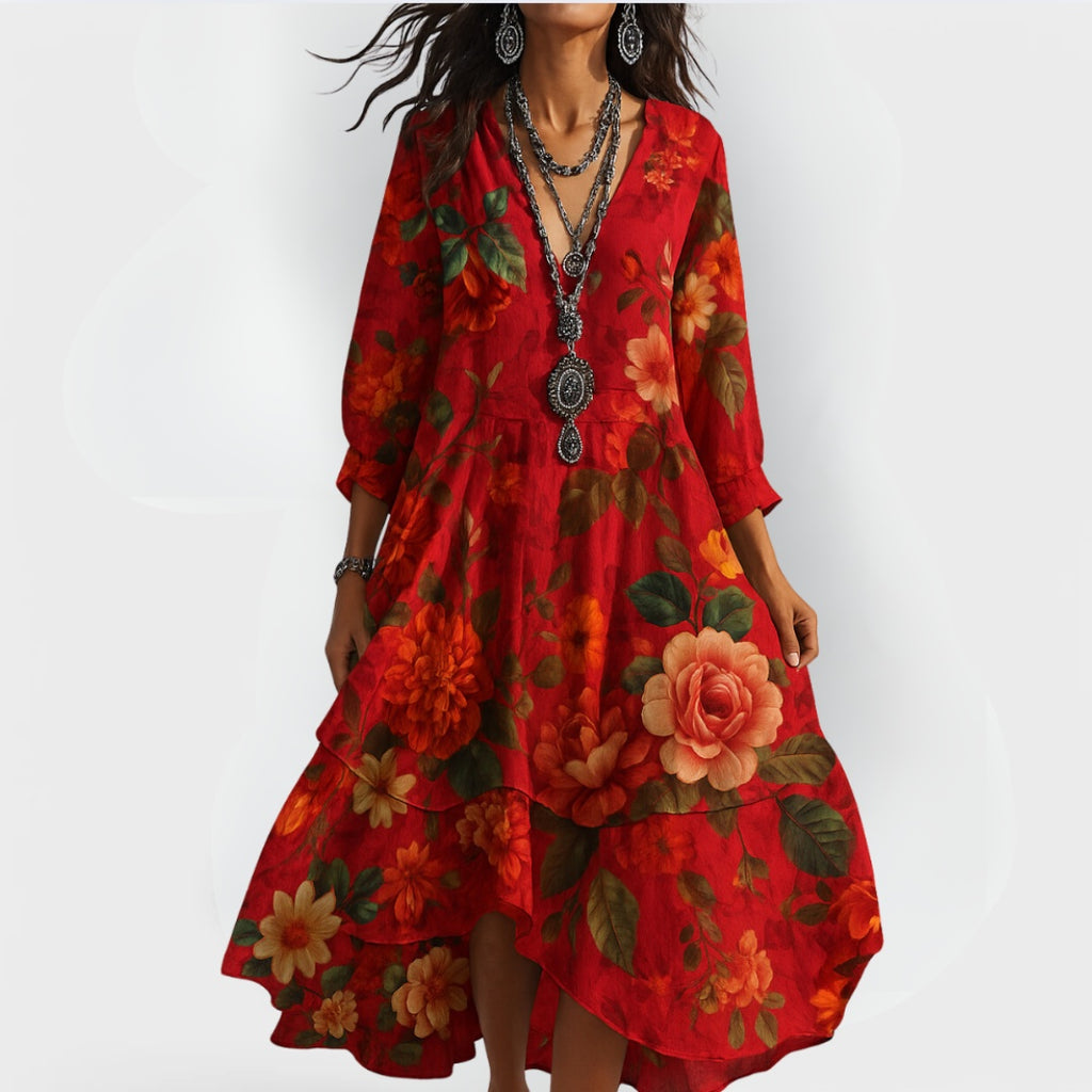 Vivienne | Boho Maxi Dress