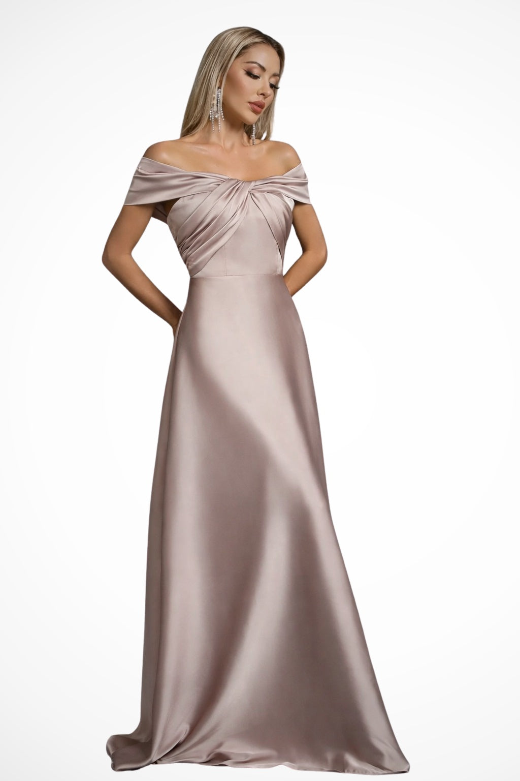 Isadora | Off Shoulder, Maxi Dress