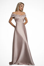 Isadora | Off Shoulder, Maxi Dress
