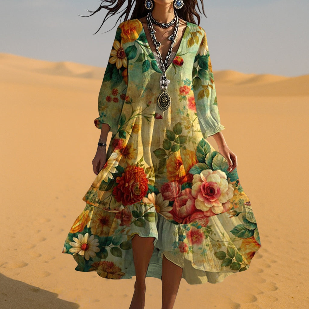 Vivienne | Boho Maxi Dress