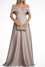 Isadora | Off Shoulder, Maxi Dress
