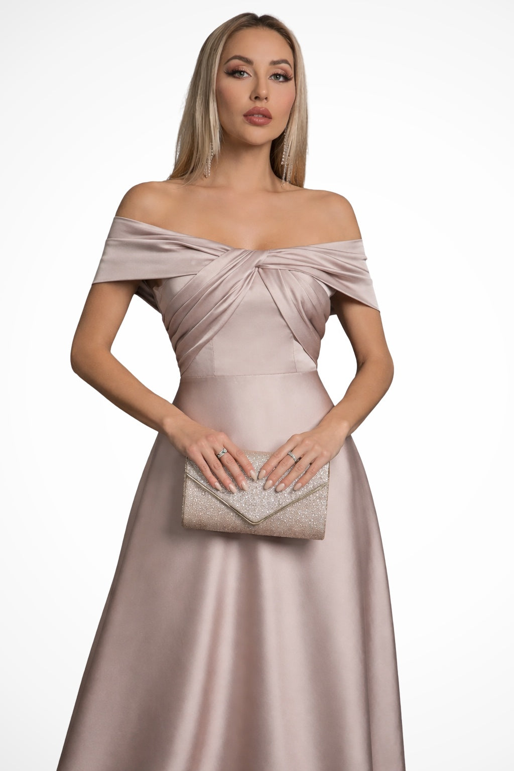 Isadora | Off Shoulder, Maxi Dress
