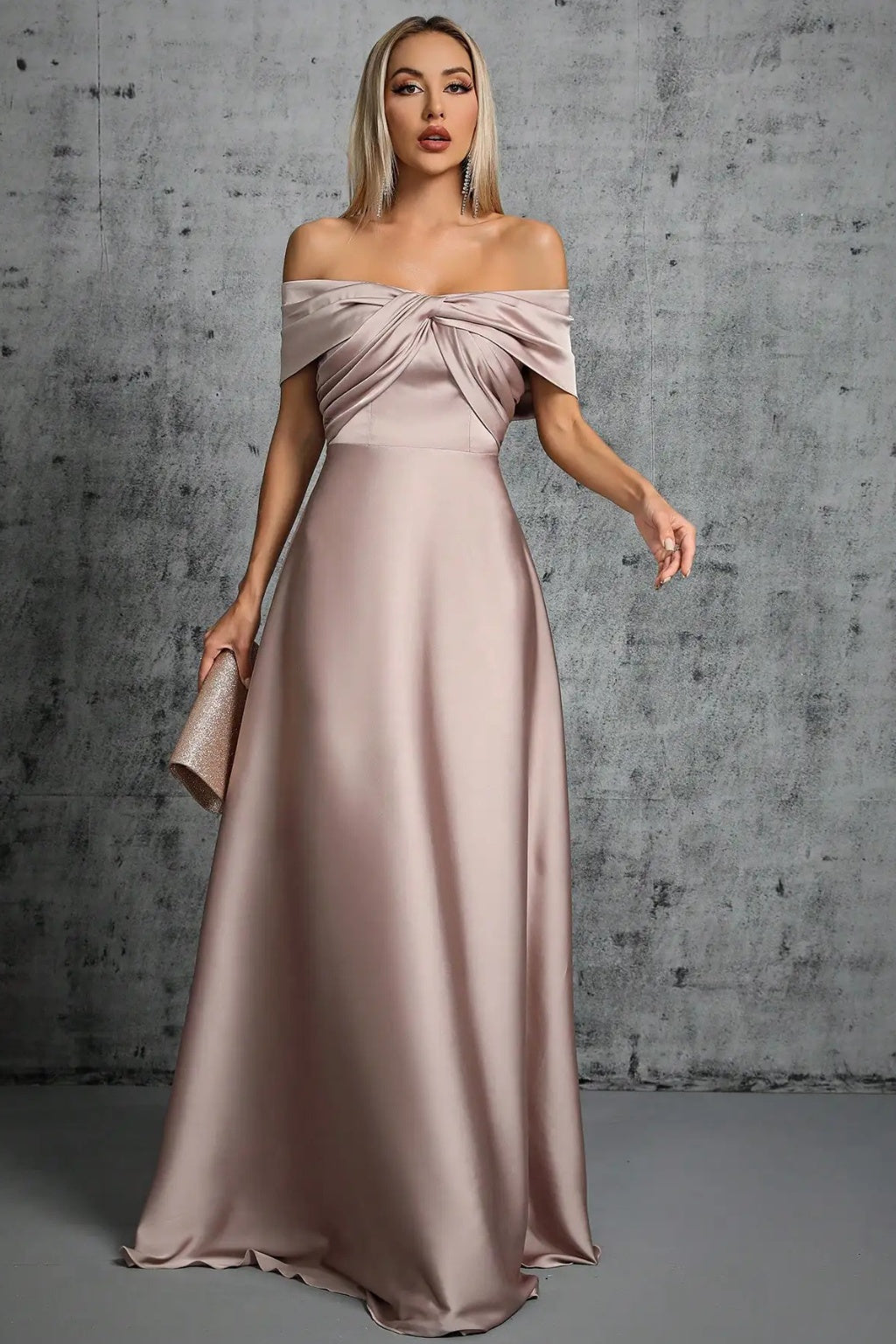 Isadora | Off Shoulder, Maxi Dress